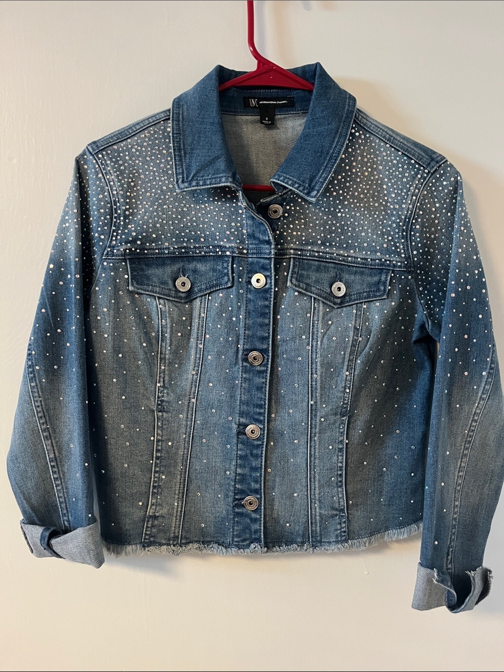 Sparkle Denim Jacket